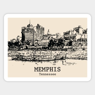 Memphis - Tennessee Magnet
